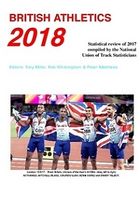The gold-medal-winning British men's 4x100m relay team at London 2017